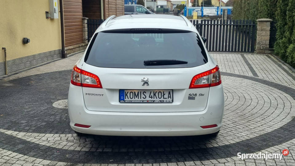 Peugeot 508 SW Panorama Navi 20 HDI 163 biały Płońsk