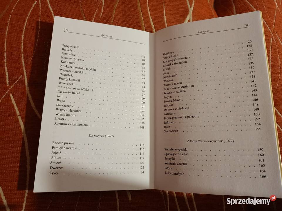Wiersze wybrane Wisława Szymborska wielkopolskie Poznań