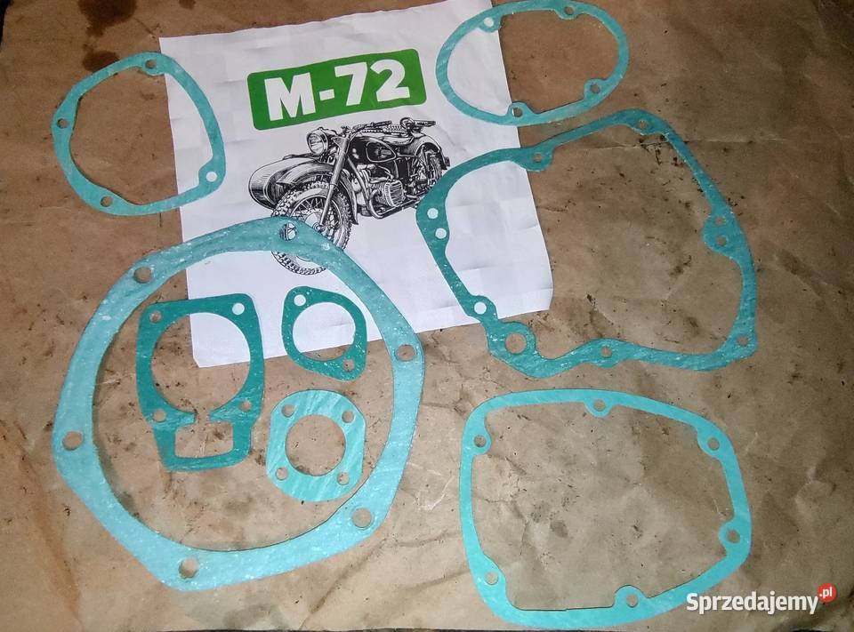 Uszczelki i uszczelniacze skrzynia biegów M72 Leszno sprzedam