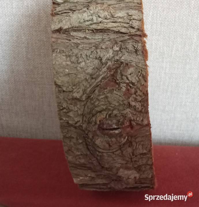 Duży krążek z naturalnego drewna Łódź sprzedam