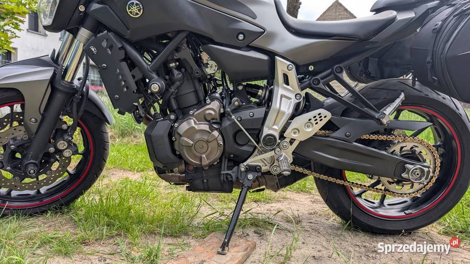 Yamaha MT07 kufry shad wydech mivv Motoryzacja Ruda Kozielska sprzedam