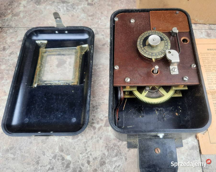 120 Stary zegar mechaniczny sterujący prądem Antyki Tczew sprzedam