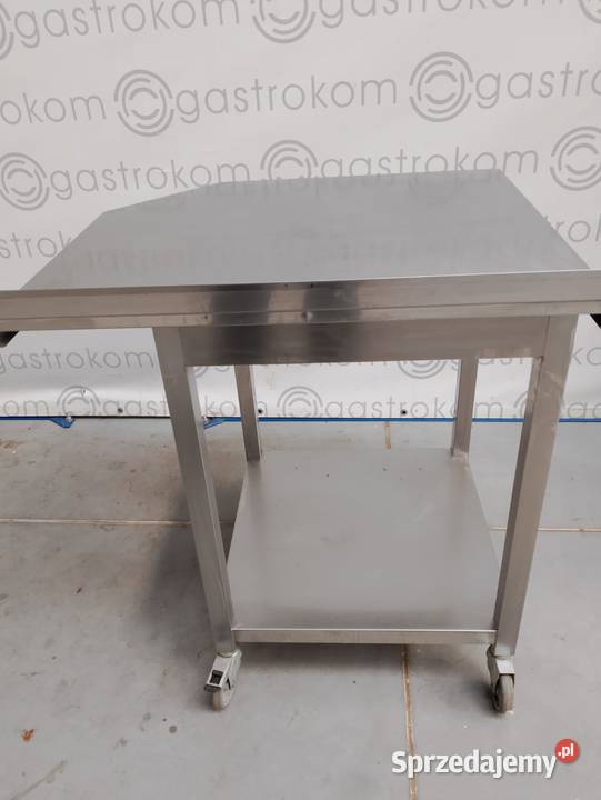 STÓŁ Z PÓŁKĄ JEZDNY  80X70X90 ŚCIĘTY NAROŻNIK dolnośląskie Wrocław