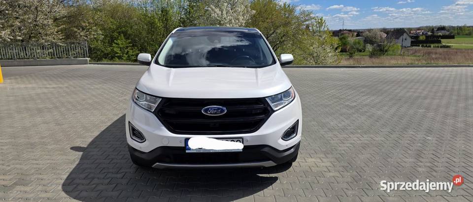 Ford EDGE 20 benzynaLPG 2018r Titanium biała Świdnik