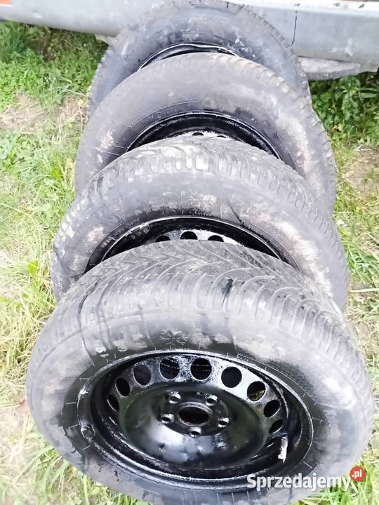 Koła zimowe Touran golf 5 komplet uszkodzony