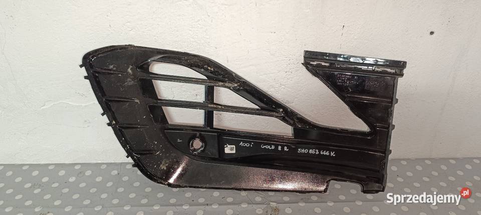 VW GOLF VIII 8 R KRATKA ZDERZAKA PRAWA PRZEDNIA Lubin