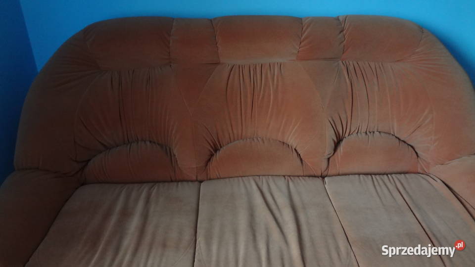 Nowoczesna rozkładana Sofa w kolorze CINAMONE Żnin