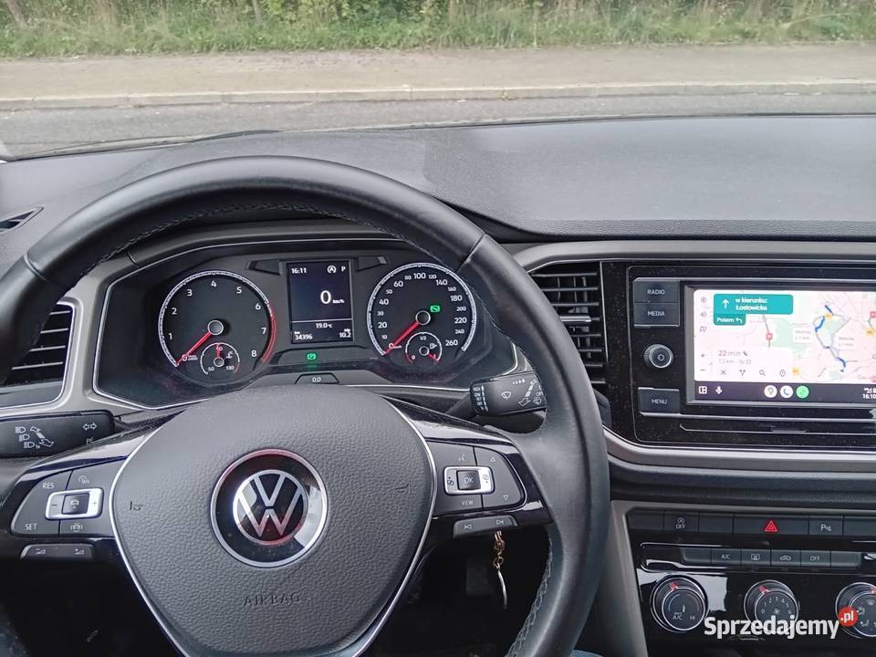 Volkswagen TRoc 15 TSI 150 Automat DSG7stopniowy szary T-Roc Gdańsk sprzedam