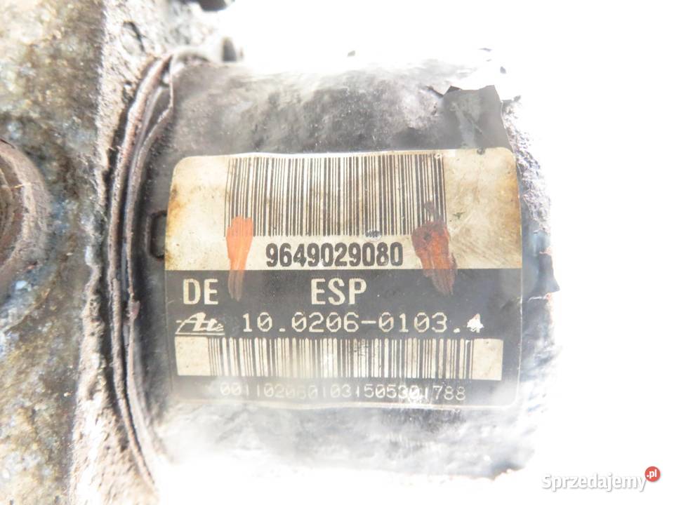 POMPA ABS CITROEN C2 JM 10096011313 9649029080 małopolskie sprzedam