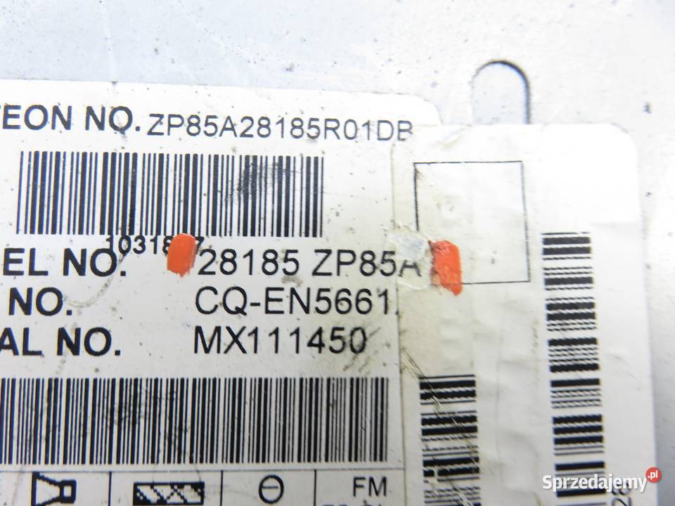 RADIO NISSAN PATHFINDER III R51 28185ZP85A Radioodtwarzacze