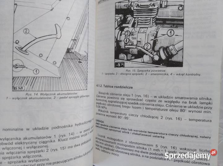 Instrukcja obsługi Ursus 912 914 1012 1014 1222 Pozostałe
