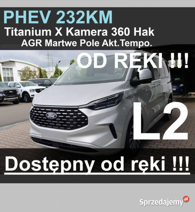 Ford Tourneo Custom Plugin Titanium X 232 L2 immobilizer Tourneo Custom Szczecinek