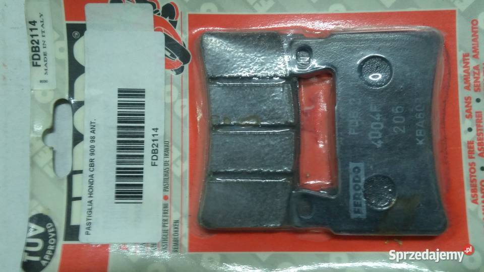 Klocki hamulcowe przód Ferodo HONDA CB CBR VTR podlaskie Bielsk Podlaski