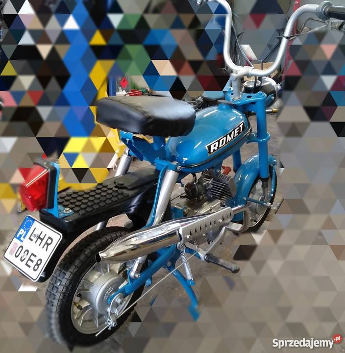 Romet Motorynka zarejestrowana Rok produkcji 1979 Hrubieszów