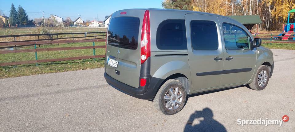 Renault Kangoo 16 16V benzyna 106 2008 Stan B szary sprzedam