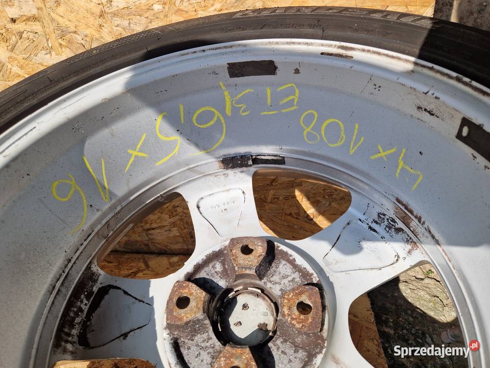 PEUGEOT FELGI ALUMINIOWE ET31 4X108 65X16 Słowikowo