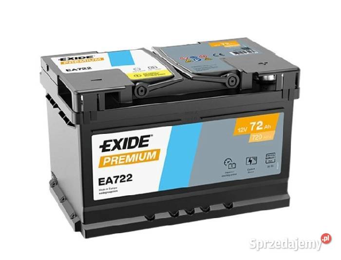 Akumulator 72Ah 720A Exide Premium P
