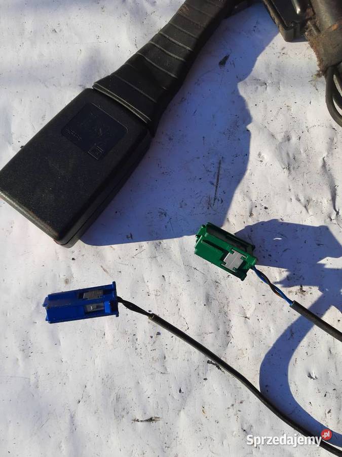 Opel Astra H GTC lewy napinacz pasa 2 wtyczki Ksawerów