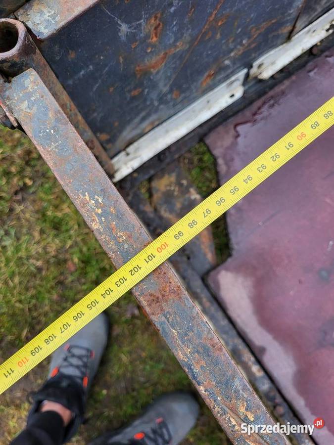 Przyczepa przyczepka lekka mocna sam solidna 6