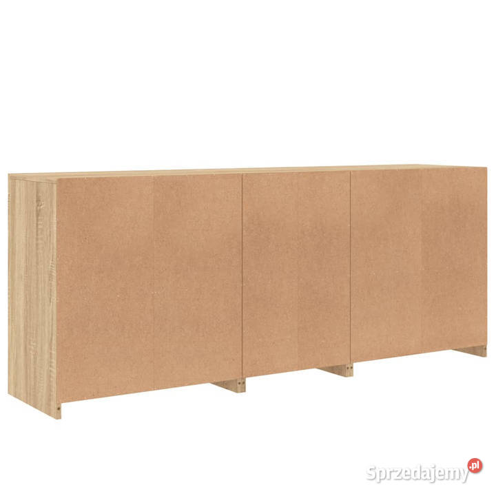 Szafka z oświetleniem LED dąb sonoma 162x37x67 Warszawa