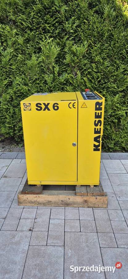 Sprężarka śrubowa Kaeser SX6 4 kW 75 Bar Produkcja dolnośląskie Jelcz-Laskowice