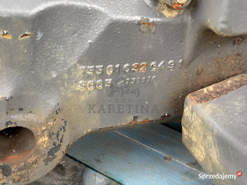 Fendt 828 Obudowa Osi Łuk Osi 755137 Jastrzębniki