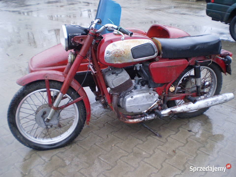 Jawa 634 350 z koszem i z dkumentami wielkopolskie Poznań