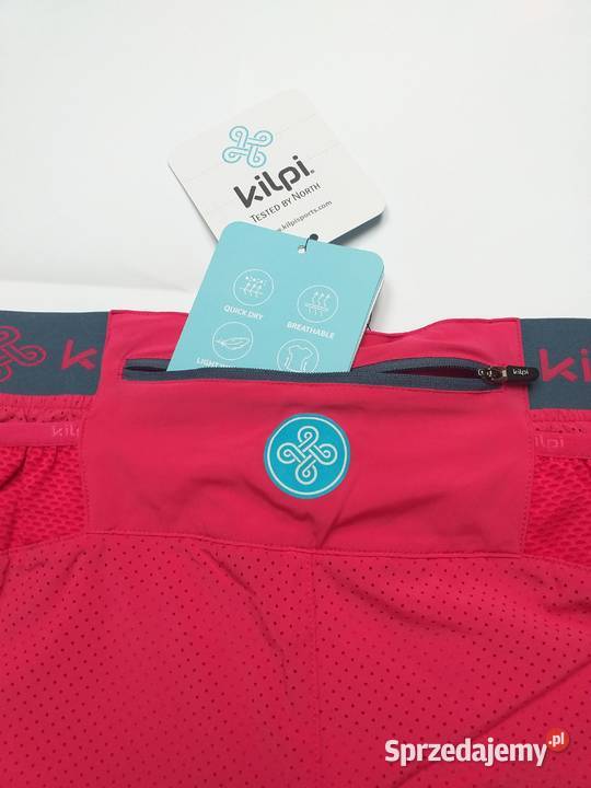 KILPI spodenki treningowebiegania IRAZU różowe Warszawa