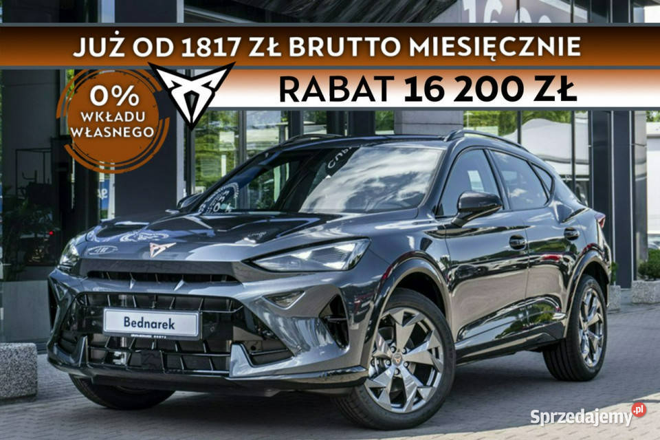 Cupra Formentor 15 eTSI 150 DSG Dostępny ręki bluetooth Łódź