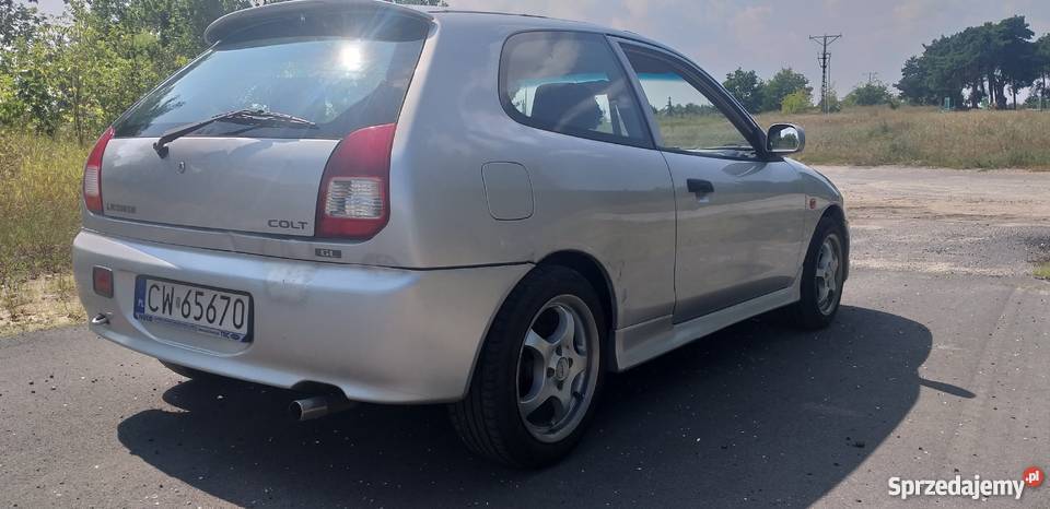 Mitsubishi colt 13 benzyna 1999 kujawsko-pomorskie Toruń