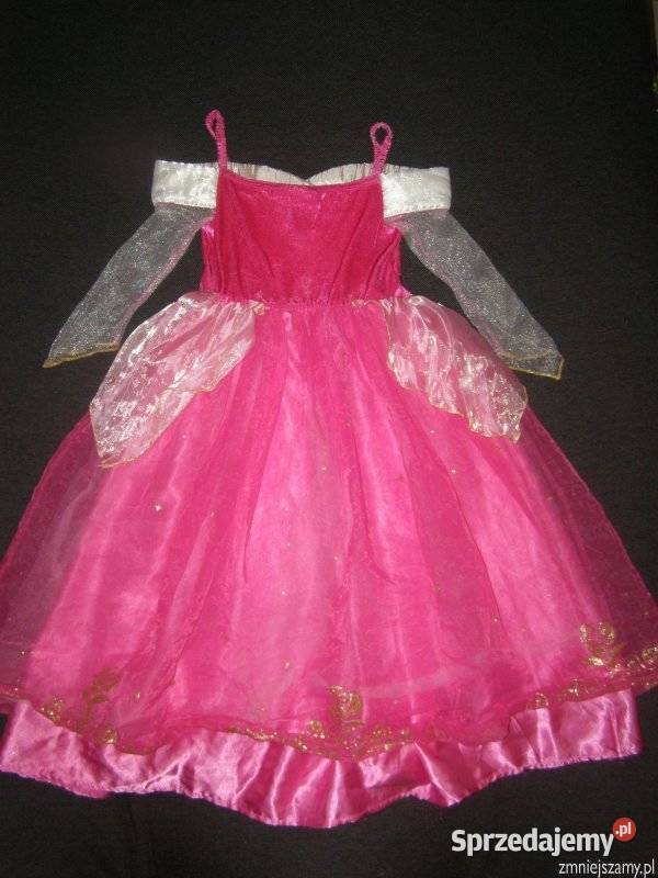 Strój kostium przebranie AURORA ŚPIĄCA KRÓLEWNA mazowieckie