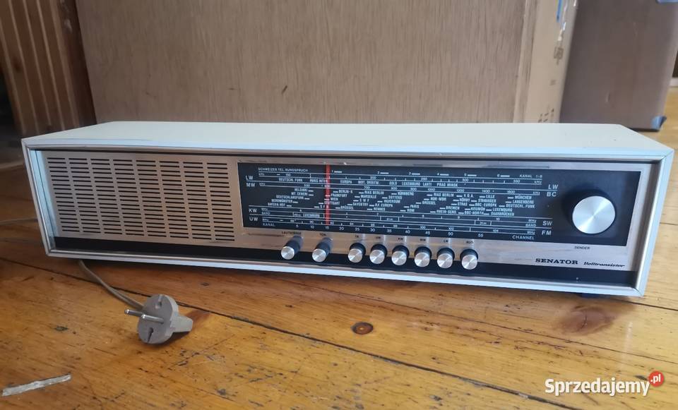 Radio senator volltransistor w 303 Trzcianka