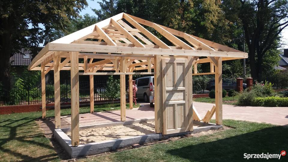 Pergola Taras Drewniany Tarasy z Modrzewia lubelskie Lublin