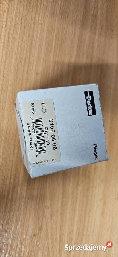 Złączki pneumatyczne Parker Legris LF3000 różne sprzedam