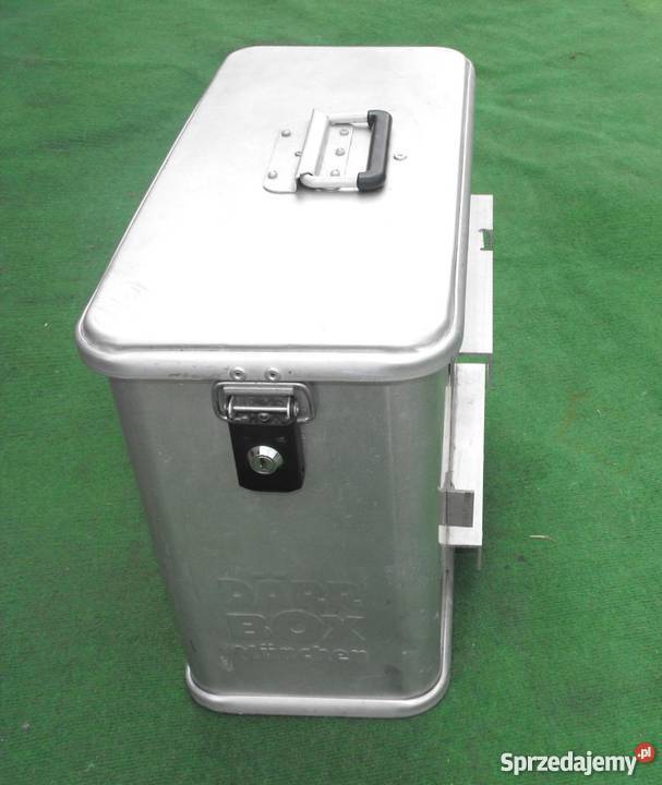 Kufer boczny aluminiowy DARR BOX Munchen Leszno