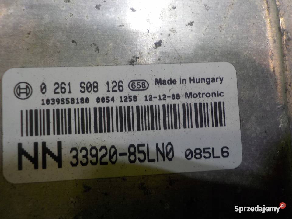 SPLASH 10 B 13r 5D sterownik komputer silnika