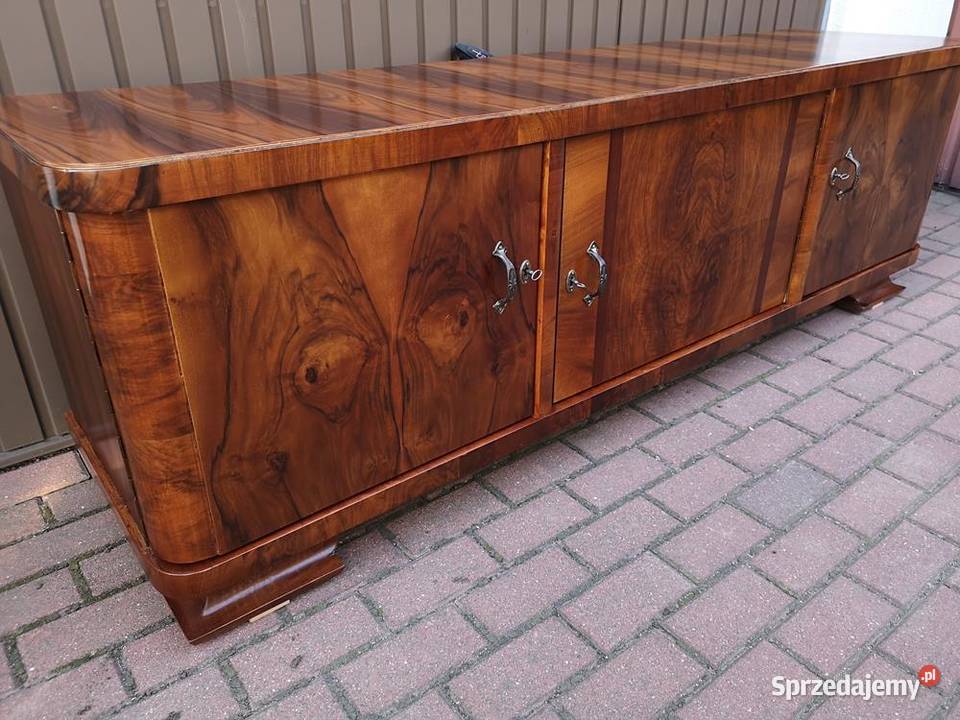 Komoda ARTDECO RTV Niska OrzechPalisander Stara Swarzędz