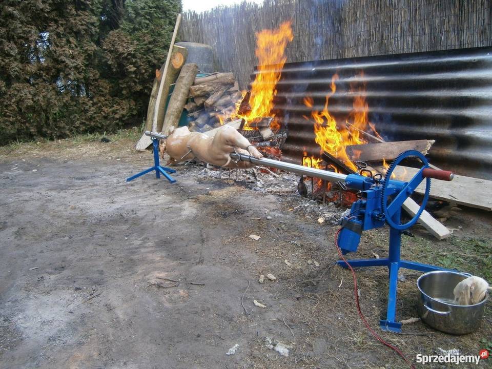 Wypożyczę wynajmę rożen rożno grlill do prosiaka Lubnów