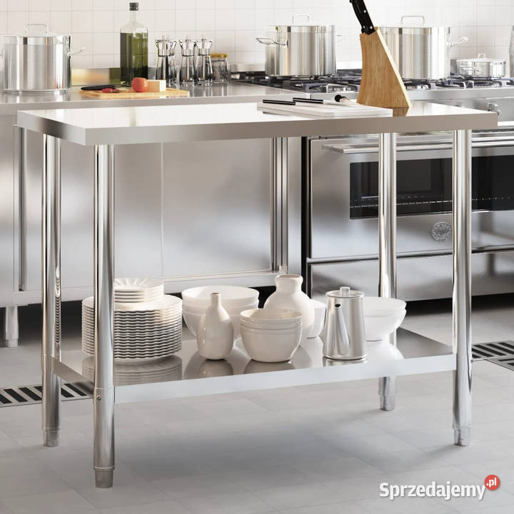 Kuchenny stół roboczy 110x55x85 stal nierdzewna mazowieckie Warszawa