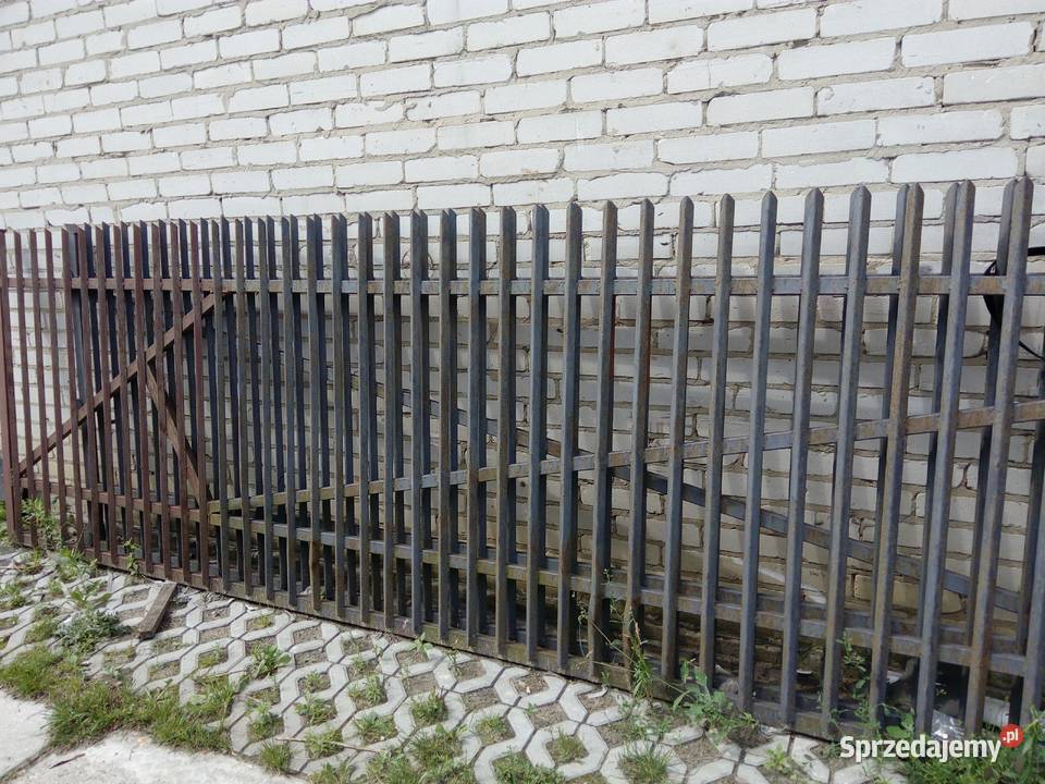 Brama używana II gatunek wys 130 skrzydłowa Baranów Sandomierski