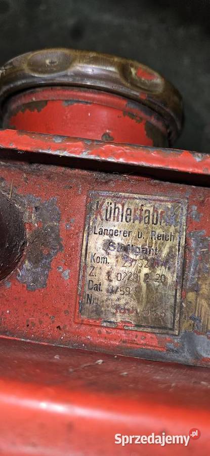 Chłodnica wody kombajn epple 211840 Laskowa