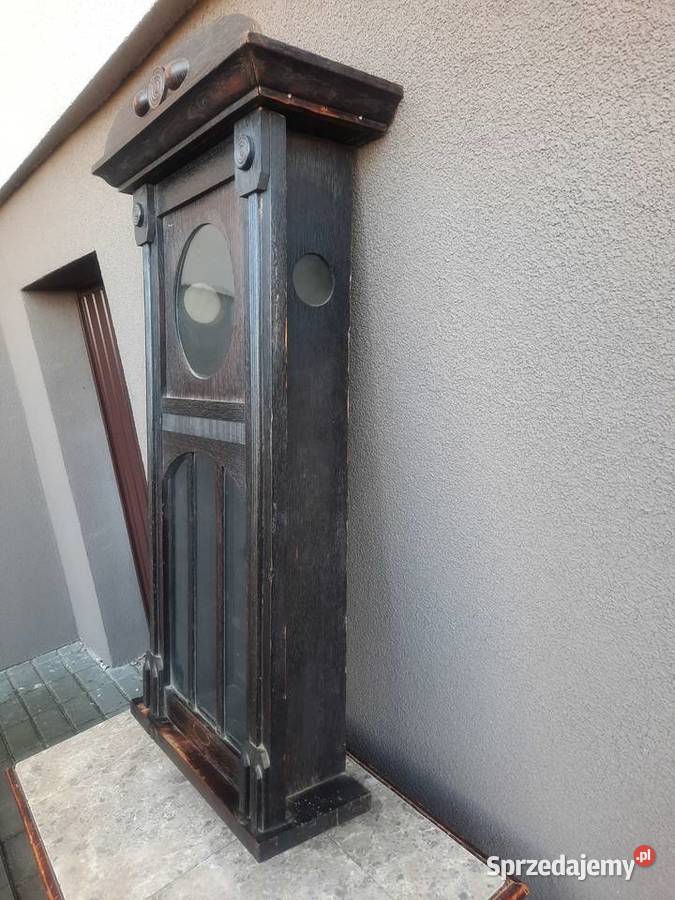 171 Skrzynia obudowa dużego zegara szafka