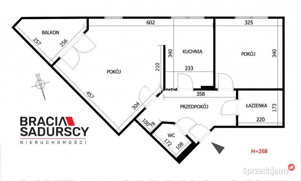 Do sprzedaży mieszkanie 50m2 2 pokojowe Kraków blok