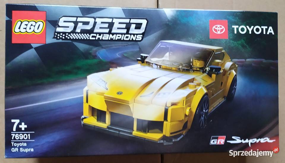 LEGO 76901 Speed Champions Toyota GR Supra EOL łódzkie Łódź