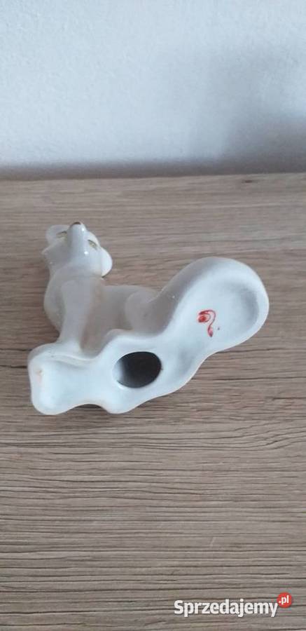 Porcelanowy lisek Płonne łódzkie Przedbórz