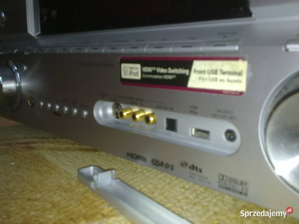 Amplituner PIONEER VSX1017 AVS USB HDMI 7x150W Ełk