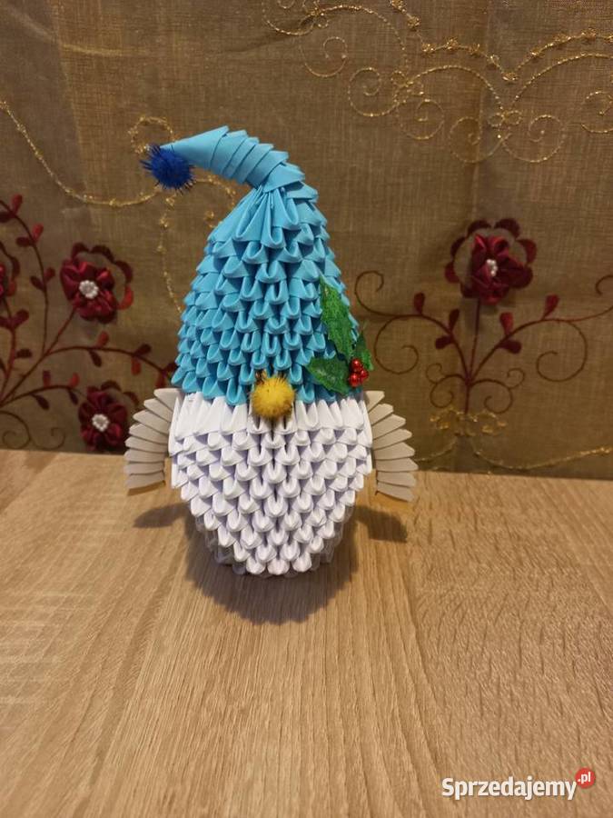 Skrzat skandynawski rękodzieło origami prezent Puławy