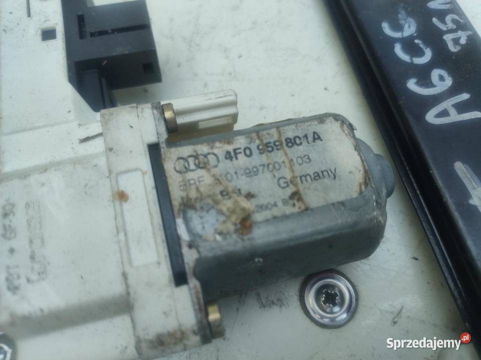 MECHANIZM PODNOŚNIK SZYBY LEWY TYŁ AUDI A6 C6 sprzedam