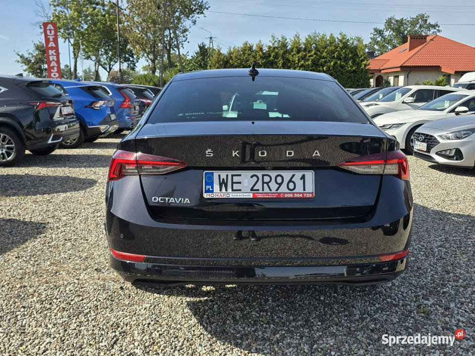 koda Octavia STYLE 15 TSI 150 Jasne wnętrze serwisowany w ASO Octavia kujawsko-pomorskie Włocławek