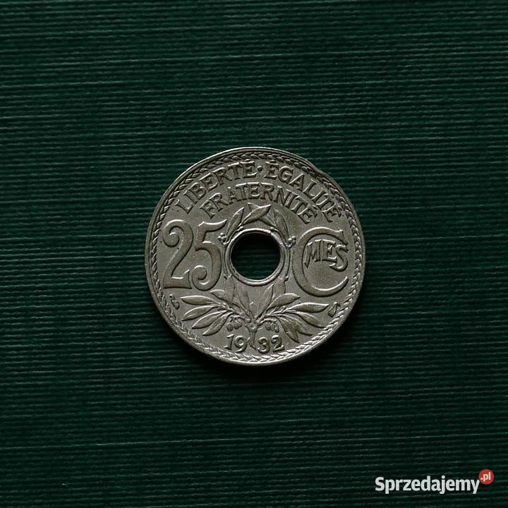 FRANCJA 25 centymów 1932r Gliwice